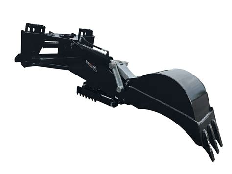 skid steer fixed backhoe|backhoe attachments for skid steer.